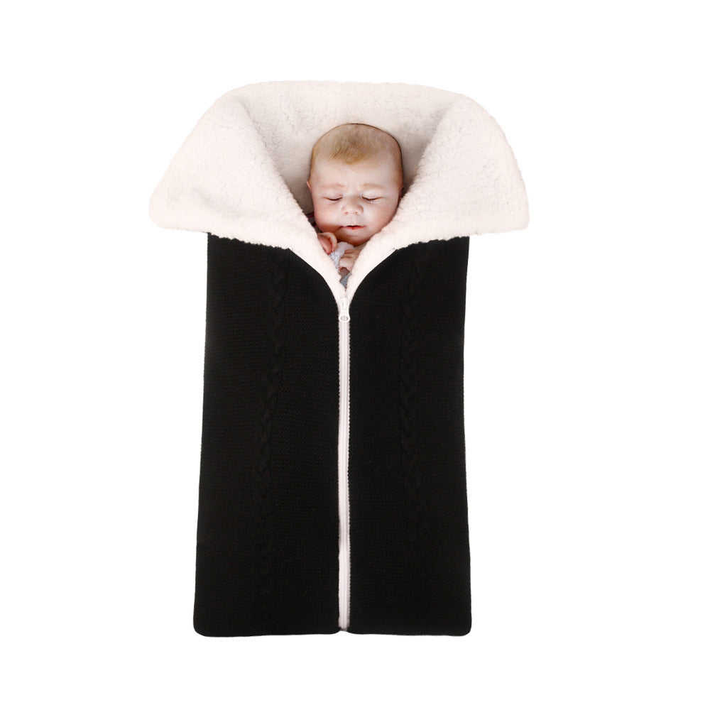 Cozy Baby Sleeping Bag with Zipper and Hood for Warmth and Comfort - MAMTASTIC