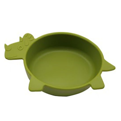 Children's Anti-Fall Suction Silicone Dinosour Bowl - MAMTASTIC