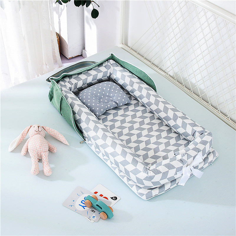 Portable Foldable Cotton Baby Bed - MAMTASTIC