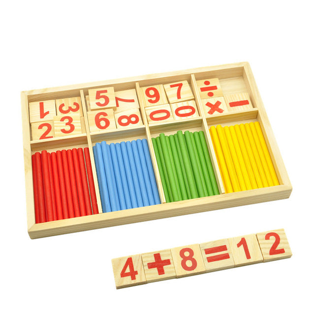 Wooden Montessori Early Education Maths Toys - MAMTASTIC