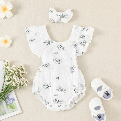 Infant Toddler Sleeveless Strap Rompers - MAMTASTIC