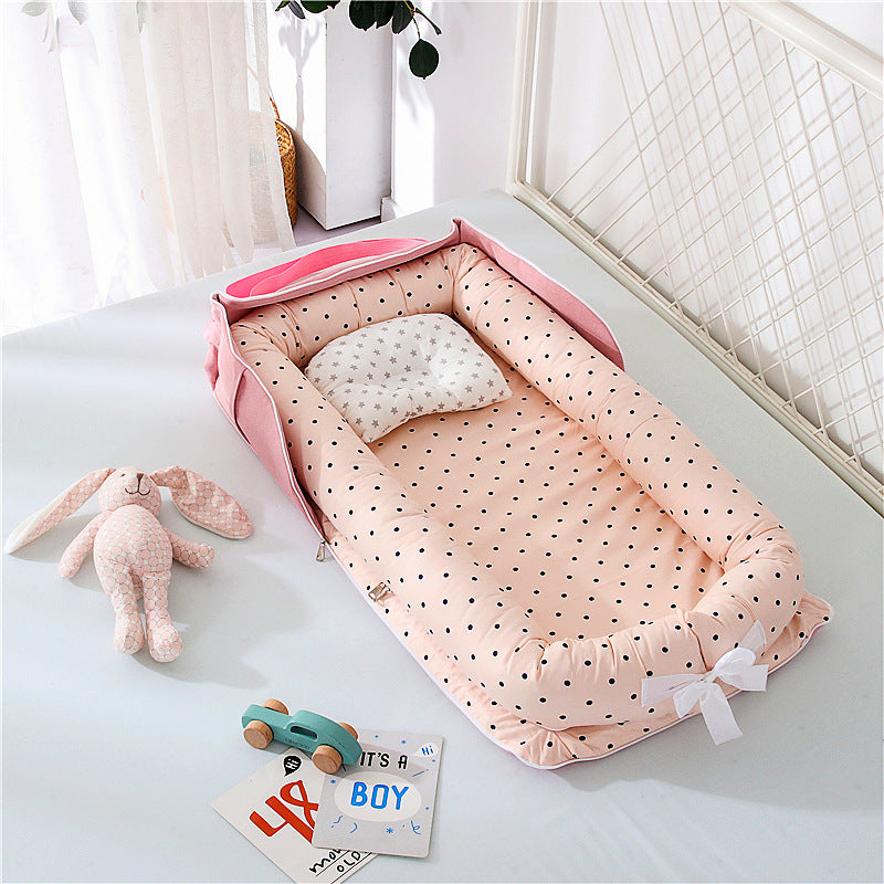 Lavish moms portable baby bed best sale