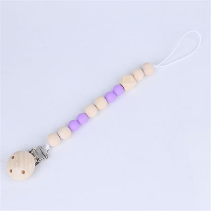 Octagonal Bead Pacifier Chain - MAMTASTIC