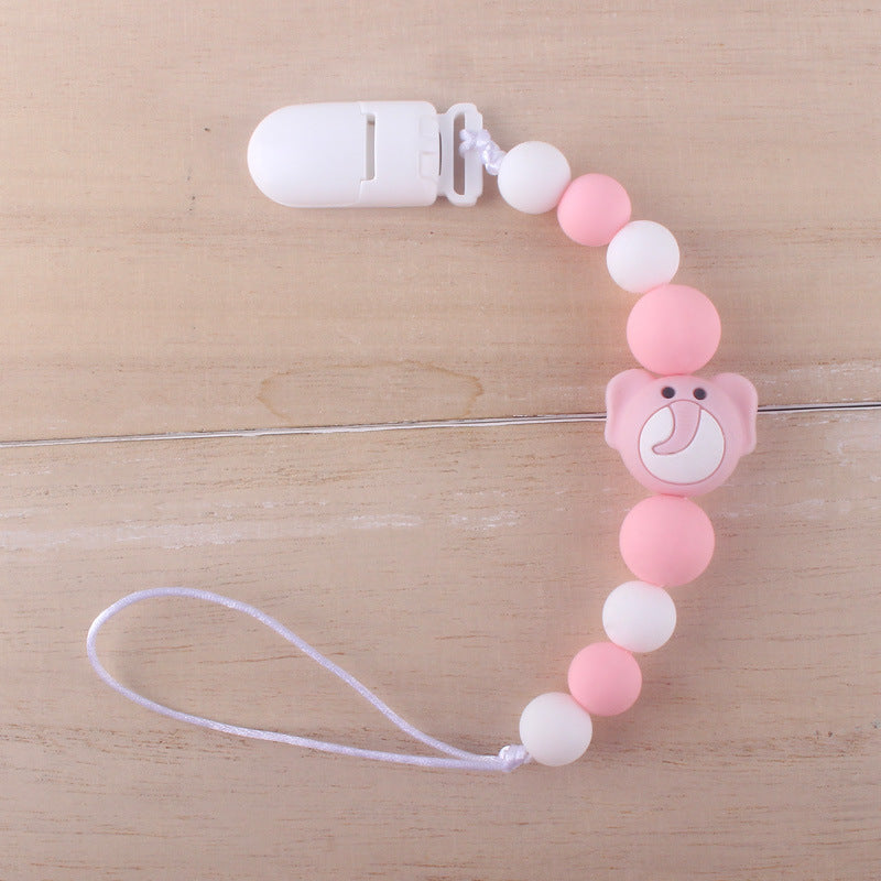 Silicone Pacifier Chain with Cute Animal Designs - Safe and Easy to Clean - MAMTASTIC