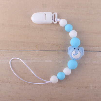 Silicone Pacifier Chain with Cute Animal Designs - Safe and Easy to Clean - MAMTASTIC