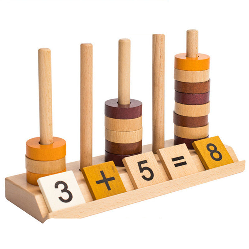Montessori Inspired Arithmetic Toy for Early Learners