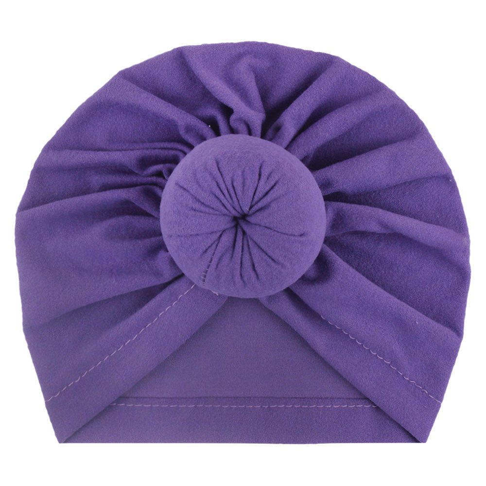 Baby Turban Hat: Soft Cotton & Knotted Design - MAMTASTIC