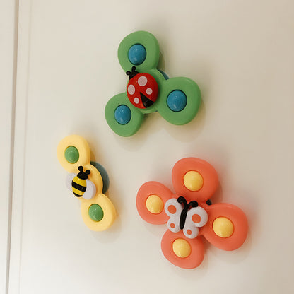 Baby Spinner Toys with Suction Cups - Sensory Toys for Infants and Toddlers