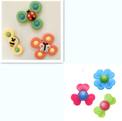 Safe Baby Spinner Toys for Bath Time - Soft and Colorful Toys for Sensory Development
