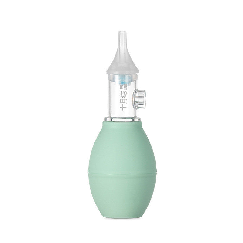 Silicone Baby Nasal Aspirator Pump Type - Gentle and Effective Mucus Remover - MAMTASTIC