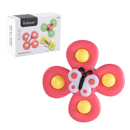 Baby Spinner Toys with Suction Cups - Sensory Toys for Infants and Toddlers