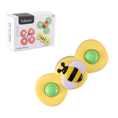 Cute Insect Spinner Bath Toys - A Yellow - CJYZ100342008HS