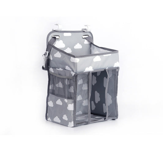 Hanging Diaper Storage Bag for Crib - Convenient Baby Organizer with Multiple Pockets - MAMTASTIC