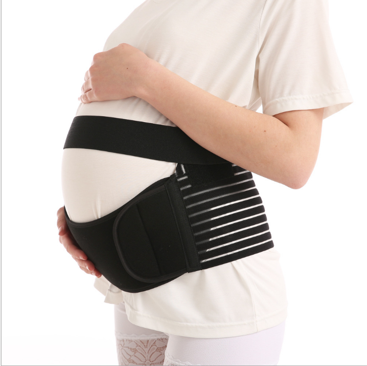 Breathable Pregnancy Belly Support Belt with Adjustable Velcro Waist Relief - MAMTASTIC