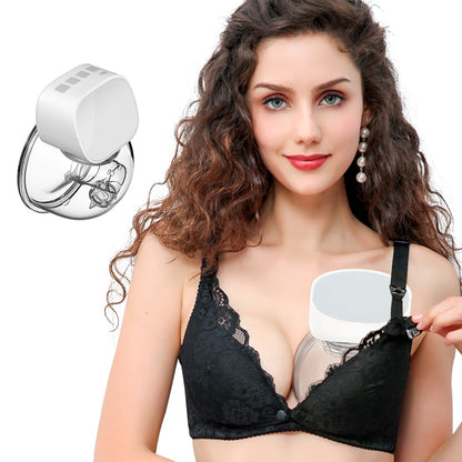 Portable Electric Breast Pump USB Rechargeable Silent Wearable Hands-Free Milk Extractor - MAMTASTIC