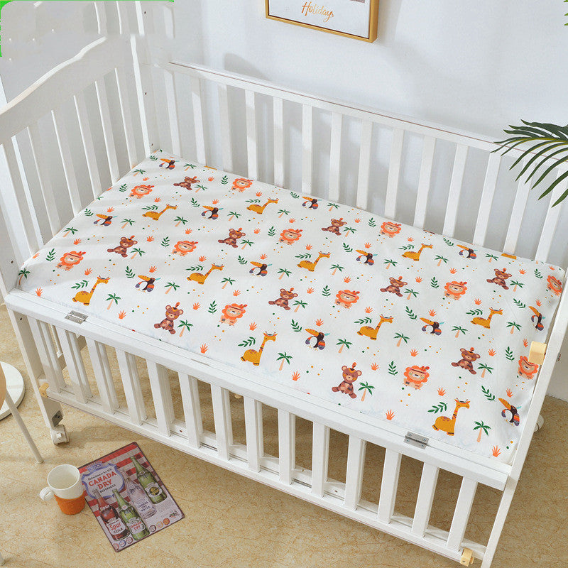 Soft Cotton Crib Sheet for Babies - Cute Animal Prints and Breathable Design - MAMTASTIC