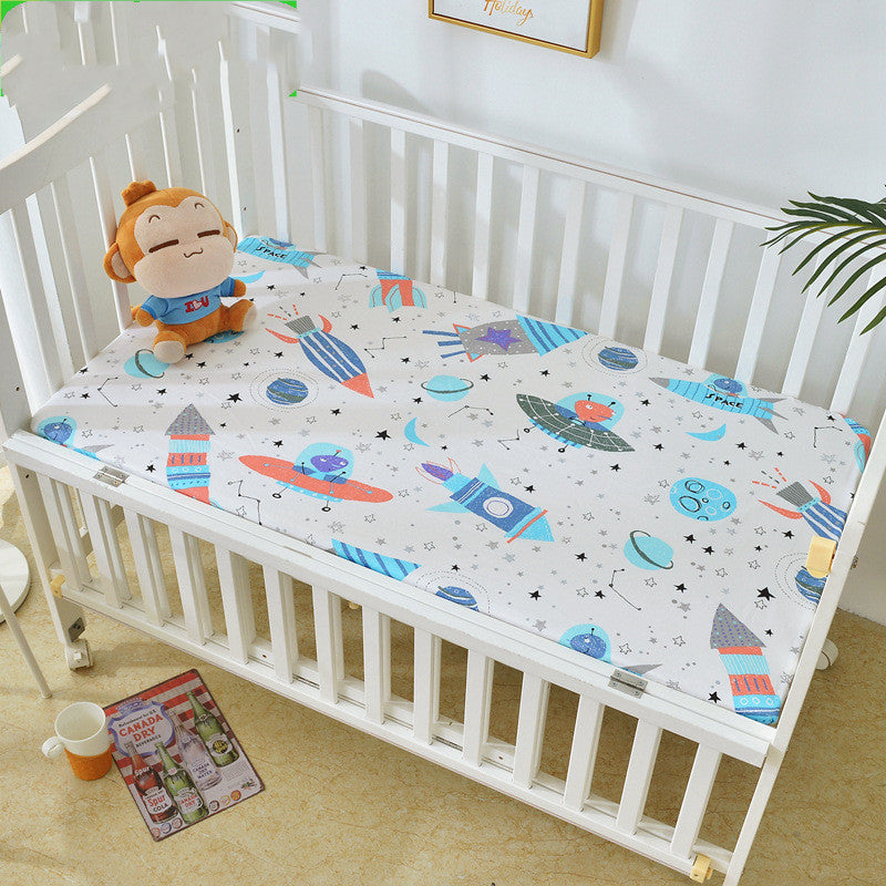 Soft Cotton Crib Sheet for Babies - Cute Animal Prints and Breathable Design - MAMTASTIC