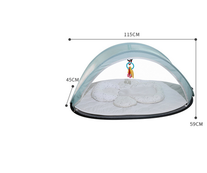 Folding Breathable Mosquito Net for Baby Cot - MAMTASTIC