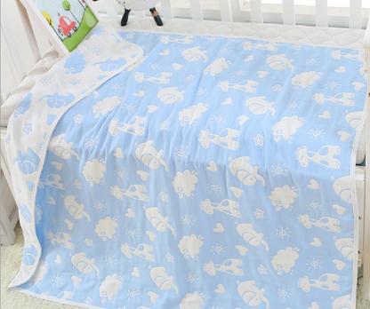 Super Soft Baby Blanket with Adorable Prints - MAMTASTIC