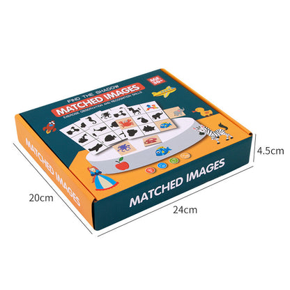 Preschool Learning Toy with Shadow Matching Activity