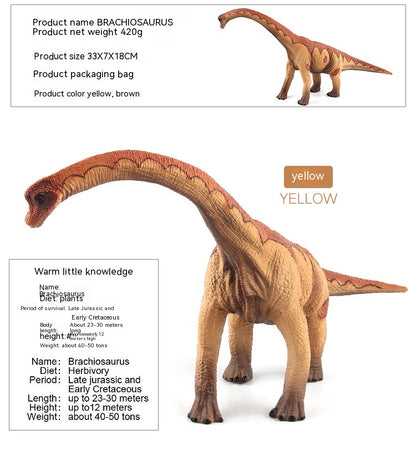 Large Brachiosaurus Toy - Detailed and Realistic Dinosaur Replica