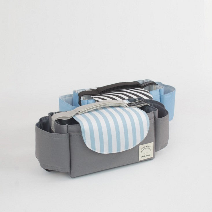 Baby Stroller Organizer with Maternity Nappy Bag and Cup Holder - MAMTASTIC