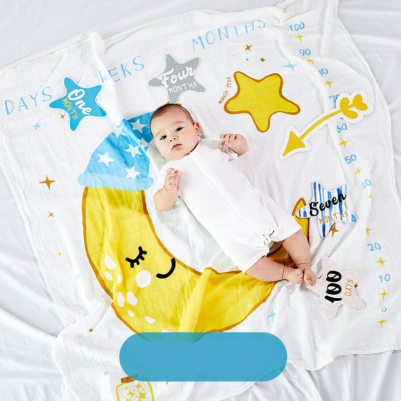 Milestone swaddle blanket best sale