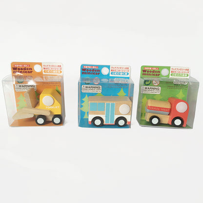 Set of 12 Wooden Toy Cars for Toddlers - Colorful and Engaging Designs - MAMTASTIC