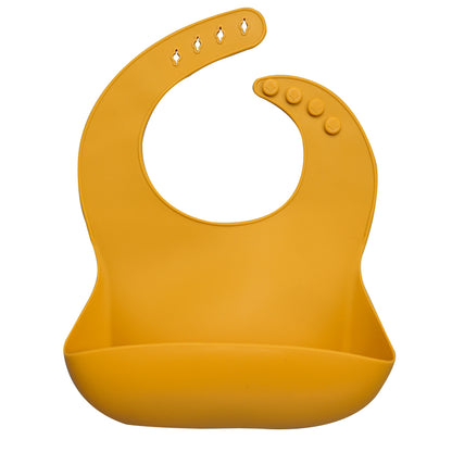 Waterproof Silicone Bib with Food Catcher for Babies - MAMTASTIC