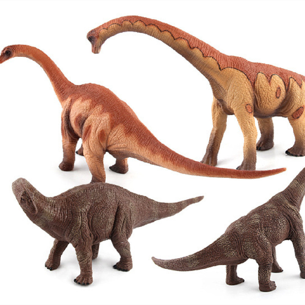 Realistic Plastic Brontosaurus Toy - Large Dinosaur Model for Kids
