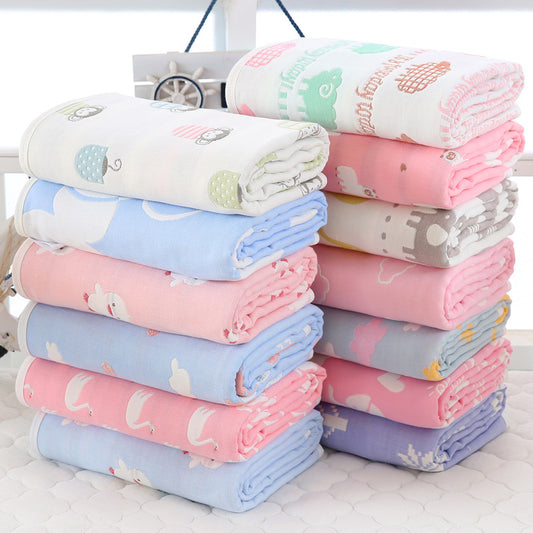 Super Soft Baby Blanket with Adorable Prints - MAMTASTIC