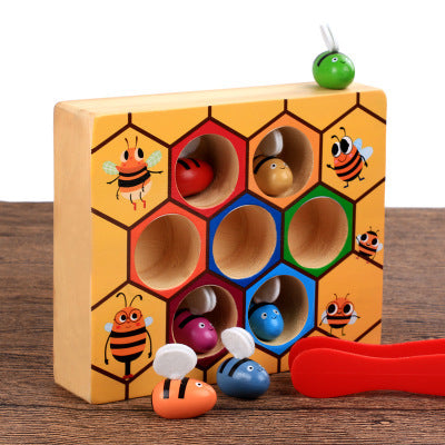 Colour Cognition Wooden Matching Toys - MAMTASTIC