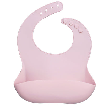 Waterproof Silicone Bib with Food Catcher for Babies - MAMTASTIC