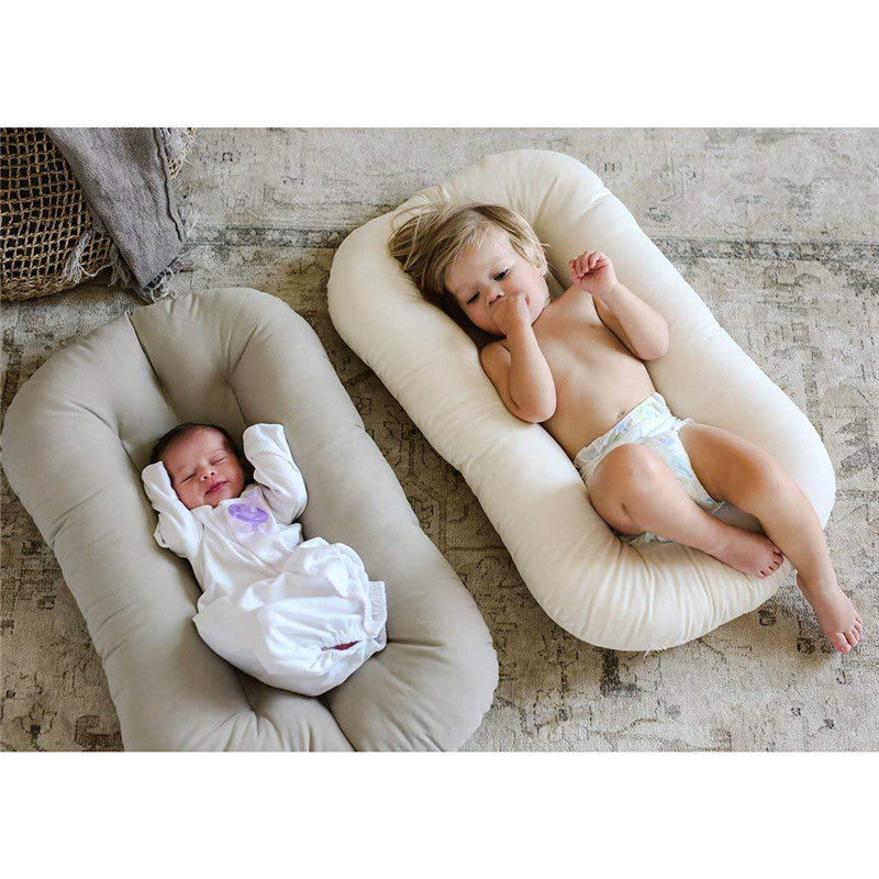 Soft Baby Nest for Newborns - Cozy Lounger for Sleep and Tummy Time - MAMTASTIC