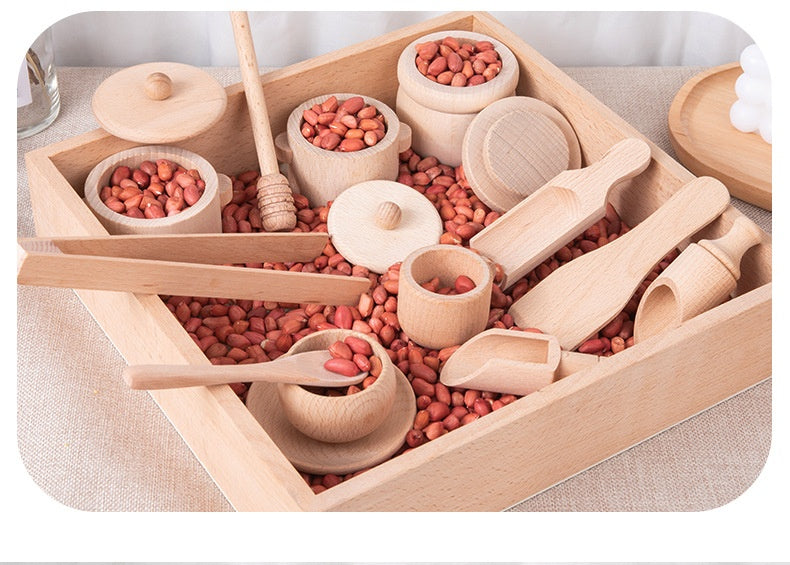 Adorable Wooden Tea Set for Kids - Promotes Social Skills and Develops Fine Motor Skills