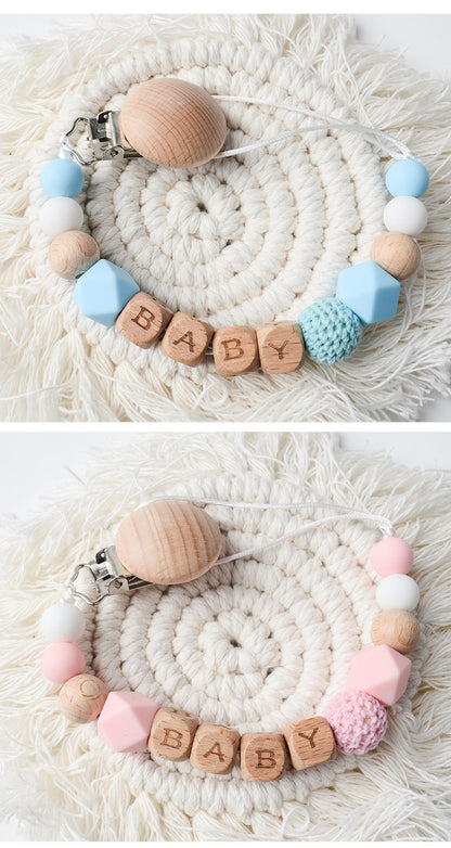 Crochet Pacifier Clip: Unique Baby Pacifier Clip