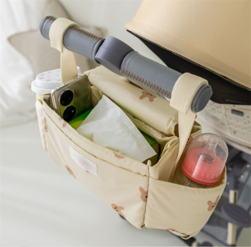 Spacious Stroller Bag with Multiple Compartments - Perfect for Baby Essentials