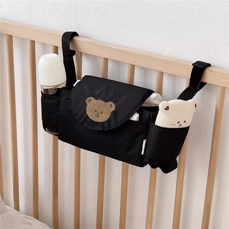 Little Bear Storage Children's Car Storage Basket Hanging Bag