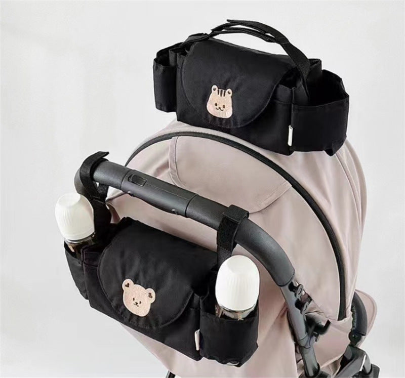 Spacious Stroller Bag with Multiple Compartments - Perfect for Baby Essentials