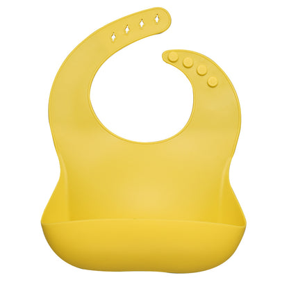 Waterproof Silicone Bib with Food Catcher for Babies - MAMTASTIC