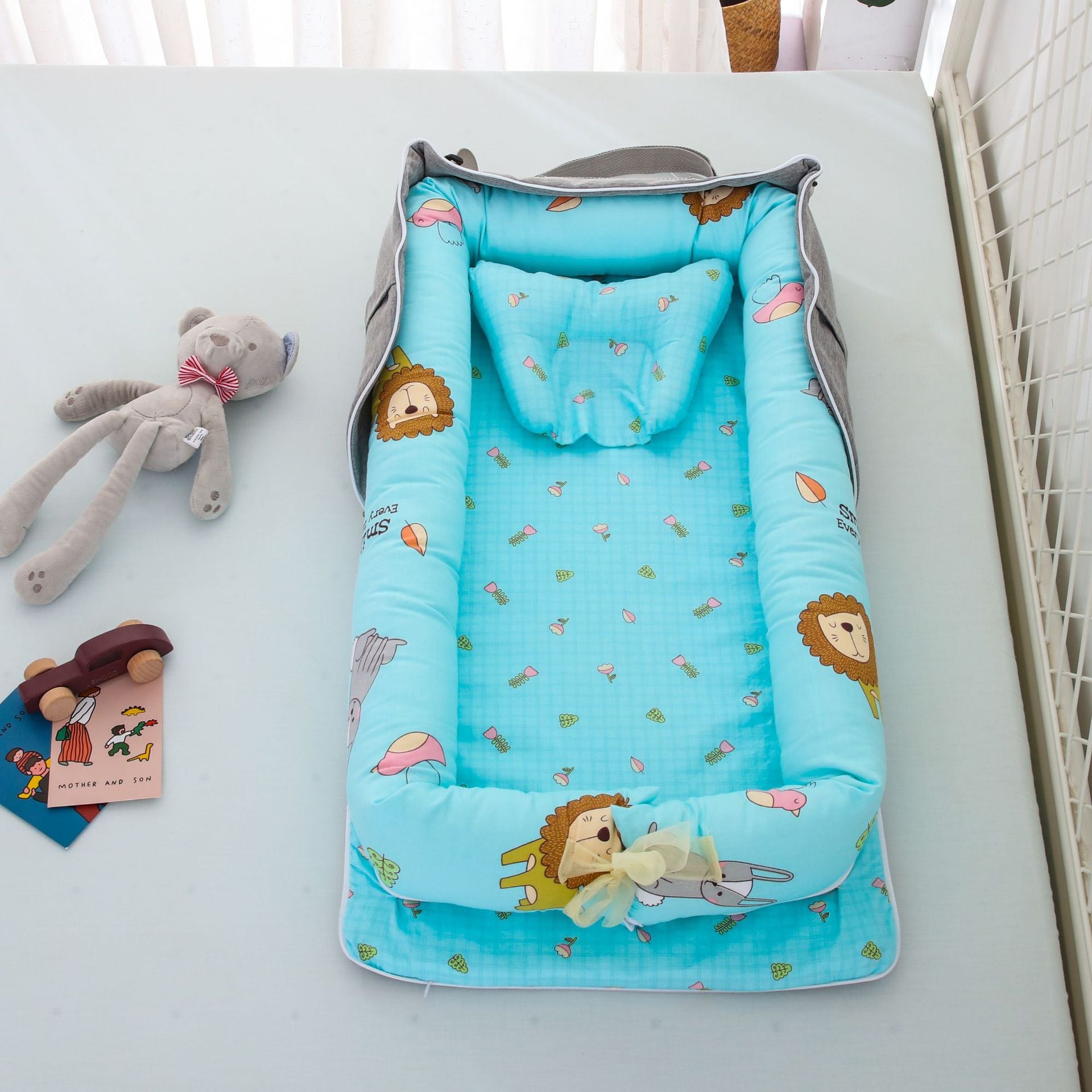 Portable Foldable Cotton Baby Bed - MAMTASTIC