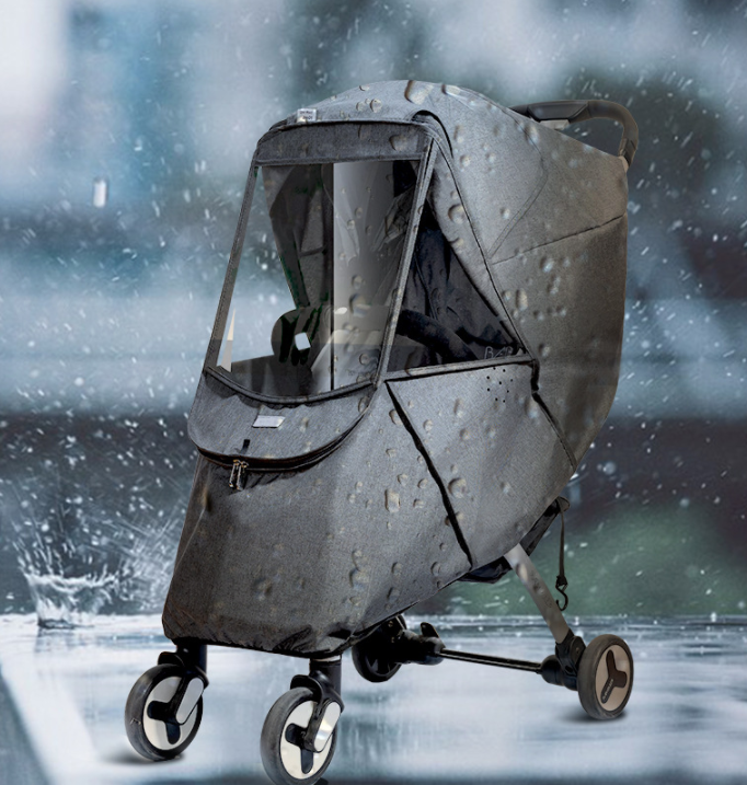 Universal Stroller Windshield and Rain Cover for All Seasons - MAMTASTIC