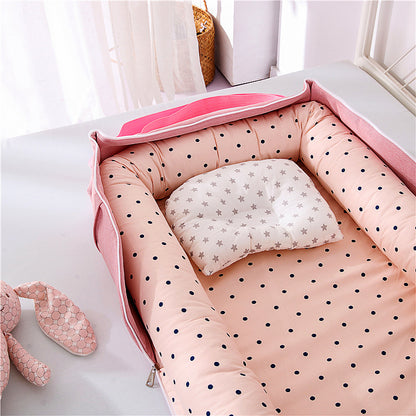 Portable Foldable Cotton Baby Bed - MAMTASTIC