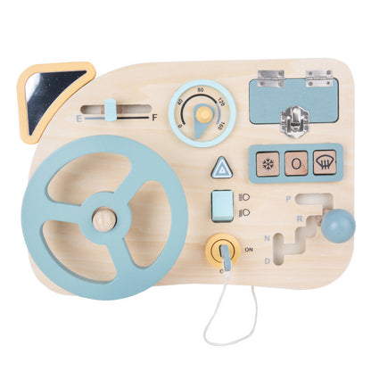 Interactive Learning Toy for Kids - Car Themed Busy Board