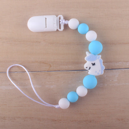 Silicone Pacifier Chain with Cute Animal Designs - Safe and Easy to Clean - MAMTASTIC