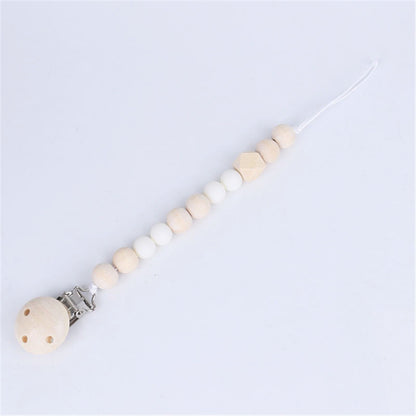 Octagonal Bead Pacifier Chain - MAMTASTIC