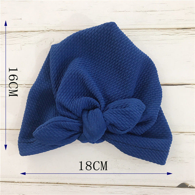 Knot Bow Baby Headbands Toddler Turban 6m-18m - MAMTASTIC