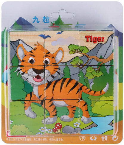 3D vertical volume wooden  intellectual stall toy 4-6 years old