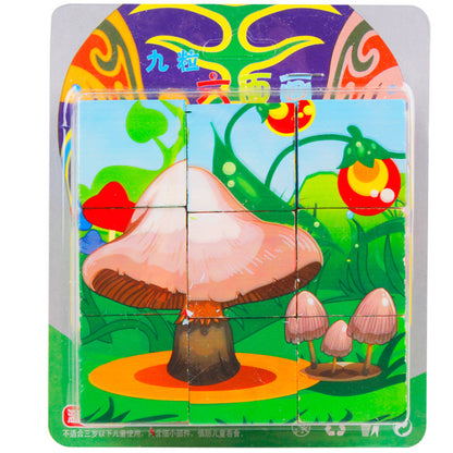 3D vertical volume wooden  intellectual stall toy 4-6 years old