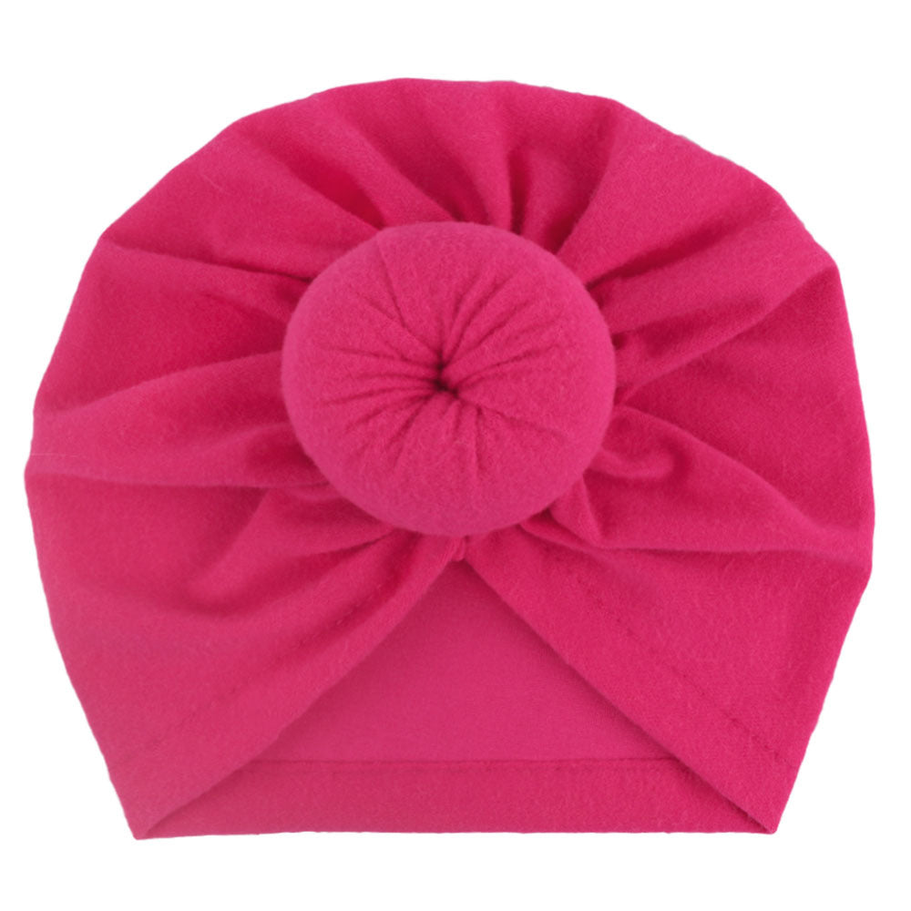 Baby Turban Hat: Soft Cotton & Knotted Design - MAMTASTIC